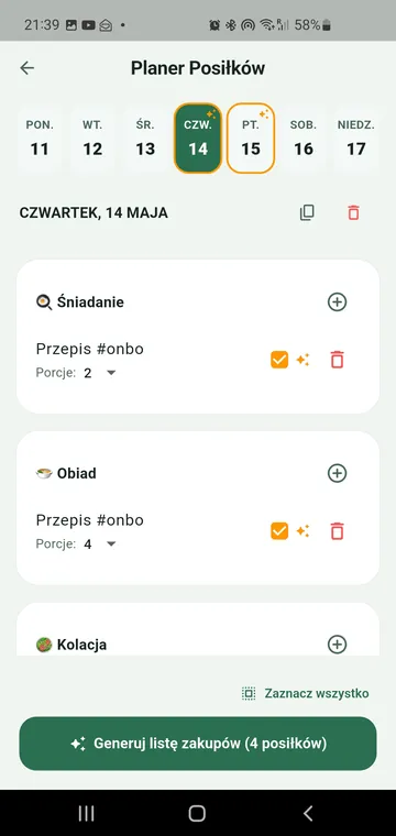 Planer tygodniowy — klucz do spokojnego weekendu i zdrowszej diety