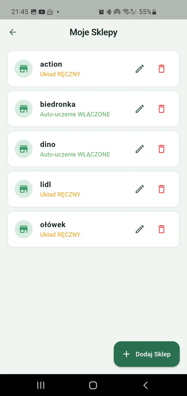 Twój sklep, twoje zasady: drugi ekran aplikacji