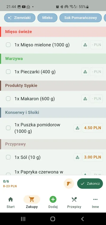 Autopilot Sklepowy — jak Snabbi uczy się układu Twojego sklepu i układa listę zakupów